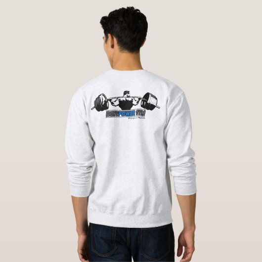 Body Power GYM Fitness & Health Sweatshirt (Dos entier)