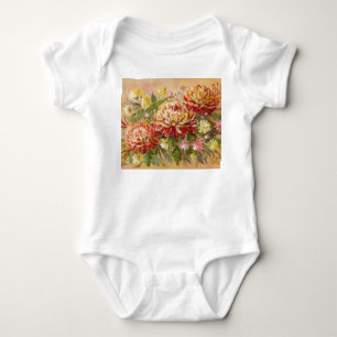 Body Pré de chrysanthème : Peinture à la main acrylique