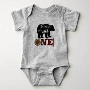 Body Premier anniversaire enfants Lumberjack Romper