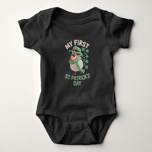 Body Premier bébé irlandais de la Saint-Patrick (Devant)