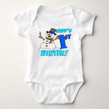 Premier hiver du bébé