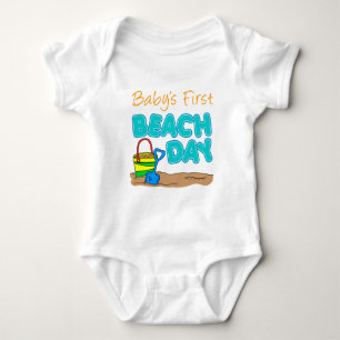 Body Premier jour de la plage du bébé