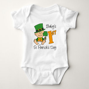 Body Premier Jour de la Saint Patrick du bébé