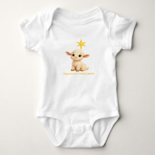 Body Premier Noël Religieux Cieux Petit Agneau avec
