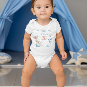 Body Premier Pâques Bébé Bleu 