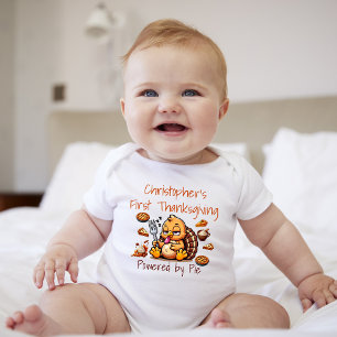 Body Premier Thanksgiving Powered by Pie Baby Bodysuit