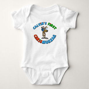 Body Première chemise de bébé de Chrismukkah du bébé