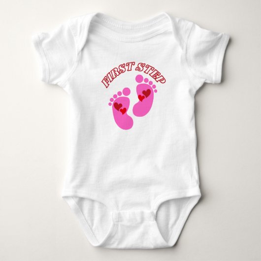 Body Première étape Bodysuit bébé fille (Devant)