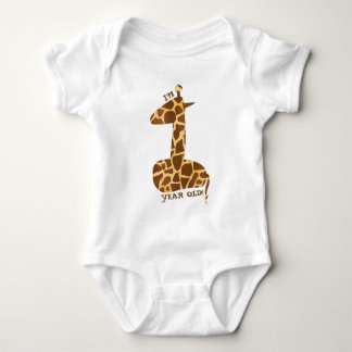 Body Première Giraffe d'anniversaire