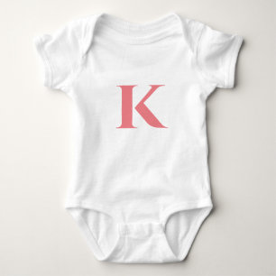 Body Première lettre   Monogram Modern Stylish Trendy