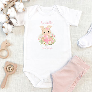 Body Première Pâques Personnalisée Baby girl Baby Bodys