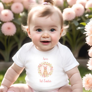 Body Première Pâques Personnalisée Baby girl Baby Bodys