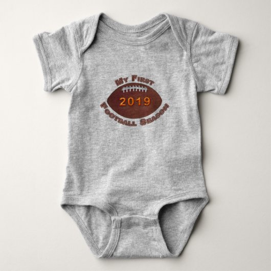 Body Première saison de football de bébé (Devant)