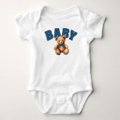 Body Preppy Varsity Teddy Bear Baby (Devant)