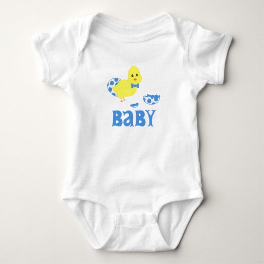 Body Prêt à éclore Chicky Boy Baby Shower (Devant)