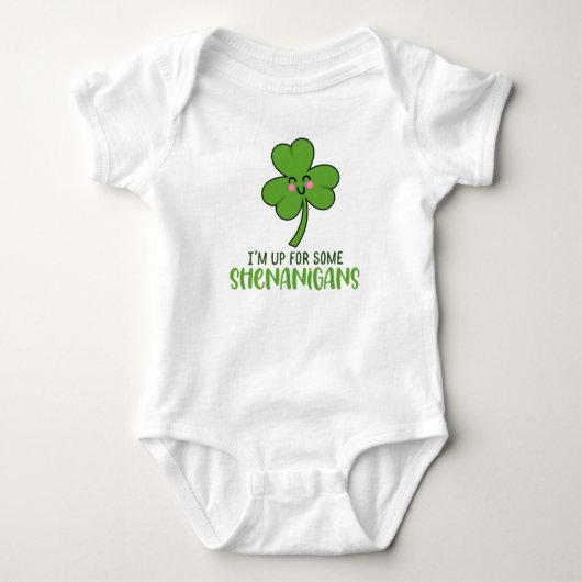 Body Prêt pour les Shenanigans Cute St. Patrick's Day (Devant)