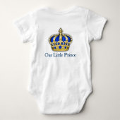 Body Prince Royal Couronne Prince Bébé Garçon (Dos)