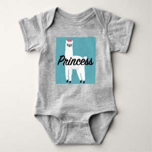 Body Princess Lama Design - Bodysuit Baby Jersey