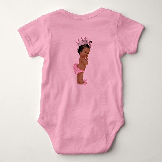 Body Princesse Ethnique Bébé Fille (Dos)