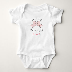 Body Princesse Moderne Personnalisée Bébé Fille