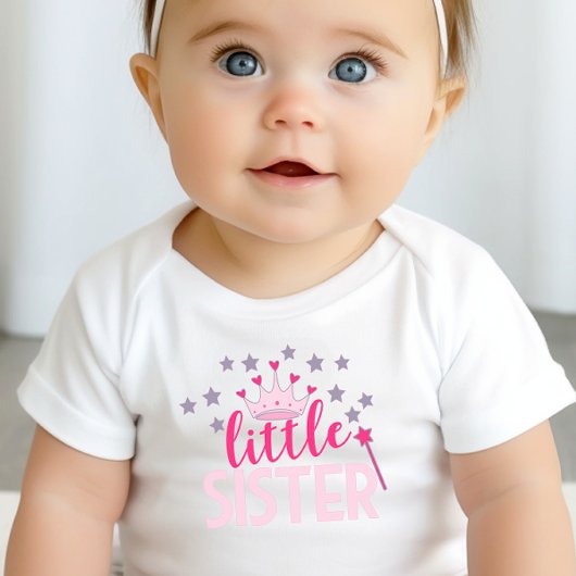 Body Princesse Petite Sœur Frère Bébé