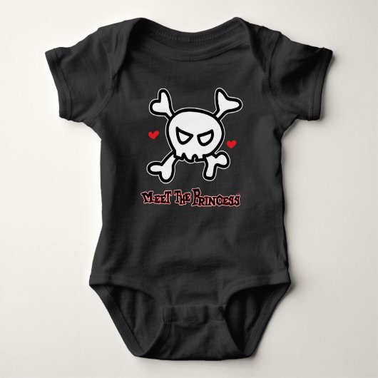 Body Princesse Skull&Cross Bones (Devant)