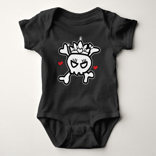 Body Princesse Skull&Cross Bones (Devant)