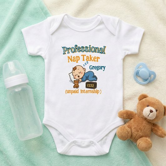 Body Professional Nap Taker: Funny & Cute Personalized