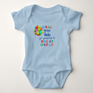 Body Promu au T-shirt du bébé du grand oncle