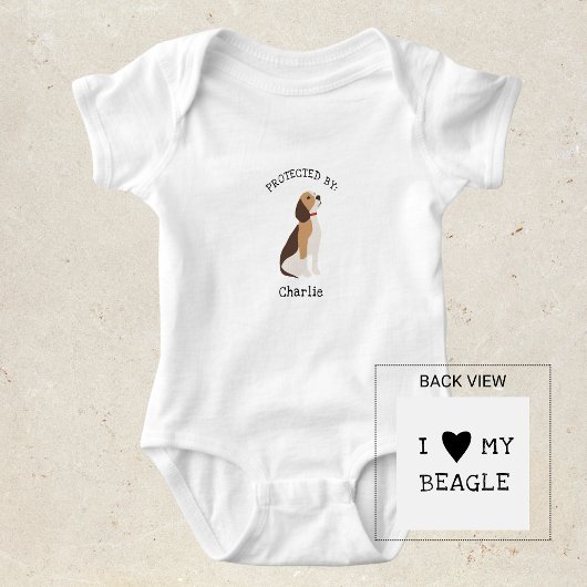 Body Protégé par la chemise Chien Beagle