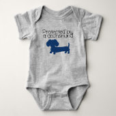 Body Protégé par un teckel (bleu) (Devant)