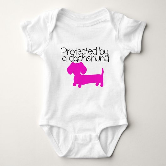 Body Protégé par un teckel (rose) (Devant)