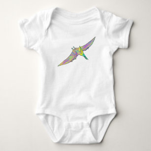 Body Ptérodactyle Coloré Bébé Dinosaure Mignon Art