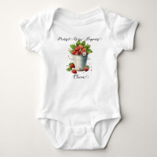 Body Pun personnalisé sur la fraise - Bonheur de la bai