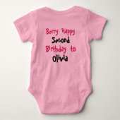 Body Punition personnalisée sur la fraise 2 Ans de Douc (Dos)