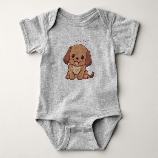 Body Puppies Joueuses Bébé Bodysuit (Devant)