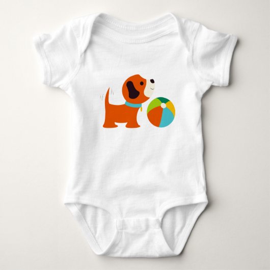 Body Puppy Love Infant Creeper (Devant)