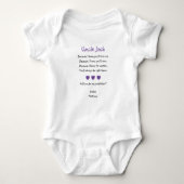 Body Purple Hearts Serez-Vous Ma Proposition De Parrain (Devant)