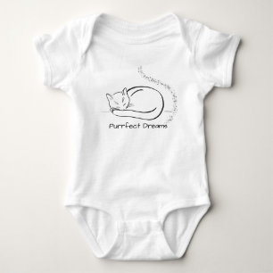 Body Purrfect Dreams - Design d'art de la ligne de chat