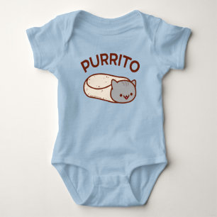 Body PURRITO - Le chat Burrito Baby Bodysuit