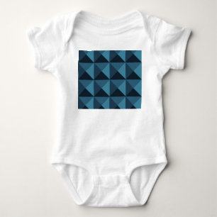 Body Pyramides bleu foncé