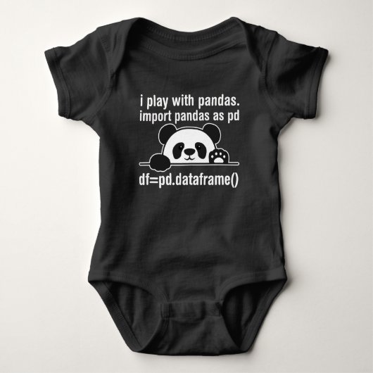 Body Python Programmer IT Nerd Panda Programmation Humo (Devant)
