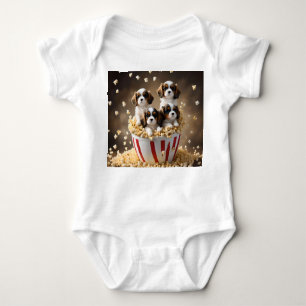 Body Quads Cavalier Espagnol Chipies Dans Le Popcorn,