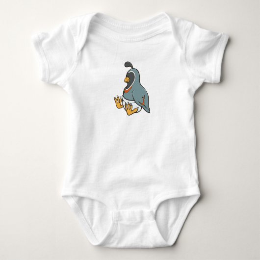 Body Quail bébé personnalisable (Devant)