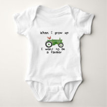 Quand je grandis, je veux être un agriculteur