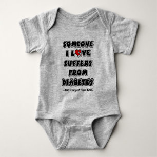 Body Quelqu'Un Que J'Aime...Le Vêtement Pour Bébé Diabè