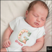 Body Quilted Patchwork Initial Letter G Nursery