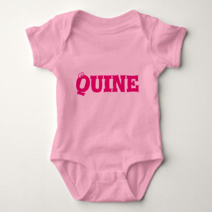 Body Quine (fille) Babygrow - dorique