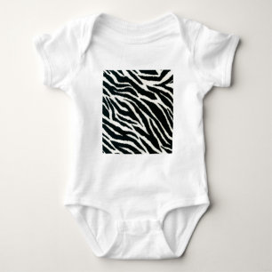 Body RAB Rockabilly Impression Zèbre Noir & Blanc