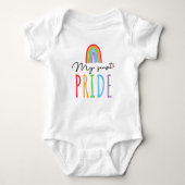 Body Rainbow Baby : Mon premier costume de marque (Devant)